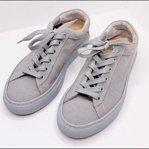 Koio Canvas Sneakers in Grey. Size 39!